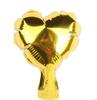 5-Inch Heart-Shaped Peach Foil Balloon for Floral Art & Birthday Party Decoration