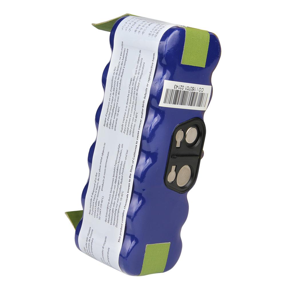 Original Replacement Battery 14.4V 3000mAh For iRobot Roomba 800 600 500 700 Series Vacuum Cleaner 510 655 760 880 536 561 610