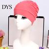 Adults Swimming Cap Women Cloth Cap, Breathable Ruffle Solid Color Swim Pool Ear Cover for Adults, Short Long Thick Hair Protection Bathing