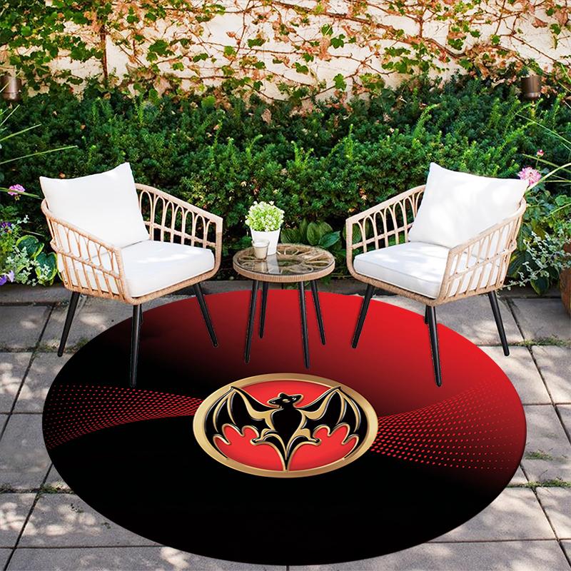 Cartoon Print Round Area Rug,Carpet Rug for Living Room Bedroom Sofa Playroom Decor,Non-slip Floor Mat