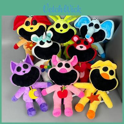 Smiling Critters Terrifying Smiling Animal Series Plush Toy Pink Pig Stuffed Animal 30cm Pp Cotton Filling