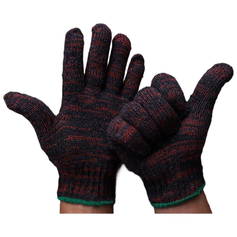 Yu Long Heavy-Duty White Cotton Work Gloves (600 Pairs Bulk)