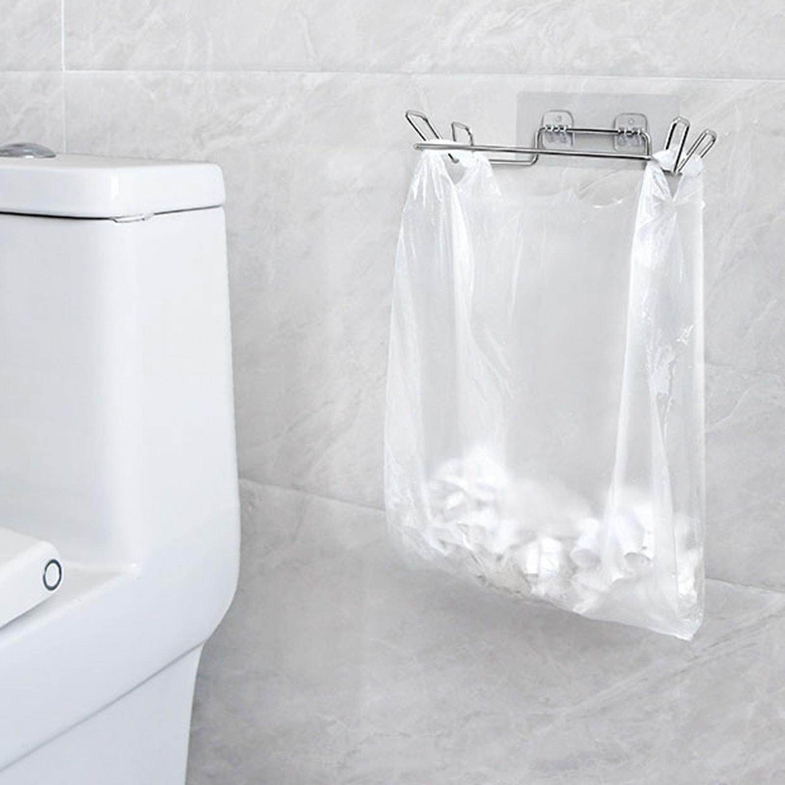 

Hanging Garbage Bags Storage Rack Multifunctional Stainless Steel Garbage Bag Hanger