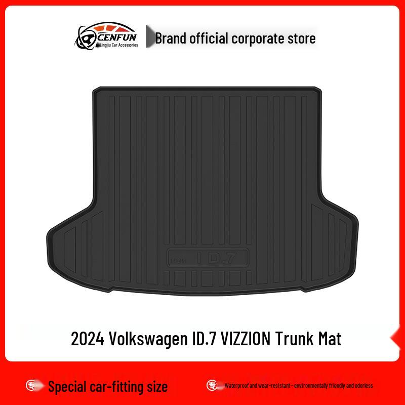 

Volkswagen ID.7 VIZZION TPE Trunk Mat: Eco-Friendly, Odorless, Wear-Resistant. No specification