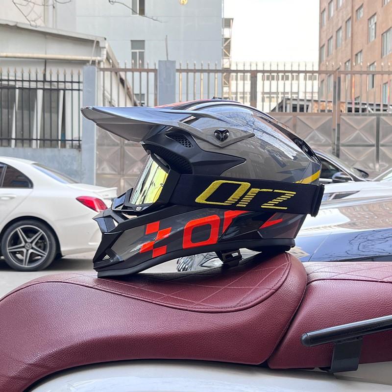 Full Face Mountain Bike Helmet DH Downhill MTB Trail Cycling Adult Unisex ABS Safety Gear