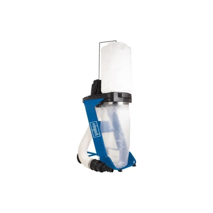 Aspirateur d'atelier de 75L - SCHEPPACH - DC500 - 550W - 1150 m³/h - 6 adaptateurs
