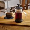 HARIO Cafe Press Coffee & Tea Press for 1 to 2 Cups Black CPSS-2TB