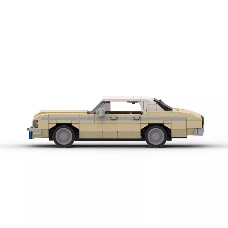 Building Block Car Compatible With Building Blocks MOC-87354 1973 Assembled Model Boy