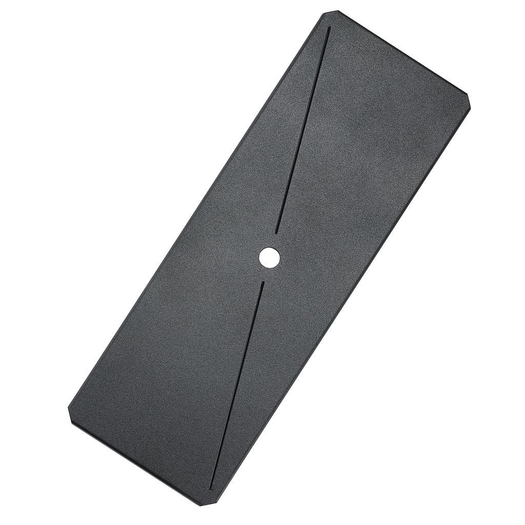 CAMPING MOON IGT Bridge Table Laser Top, Half, Black, CK-12BK-1P