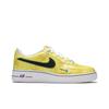 Air Force 1 Low Grade School 'Peace , Love , Basketball' (Unisex) Speed Yellow / Black / Laser Blue Kids' Skateboarding Shoes DC7299 700