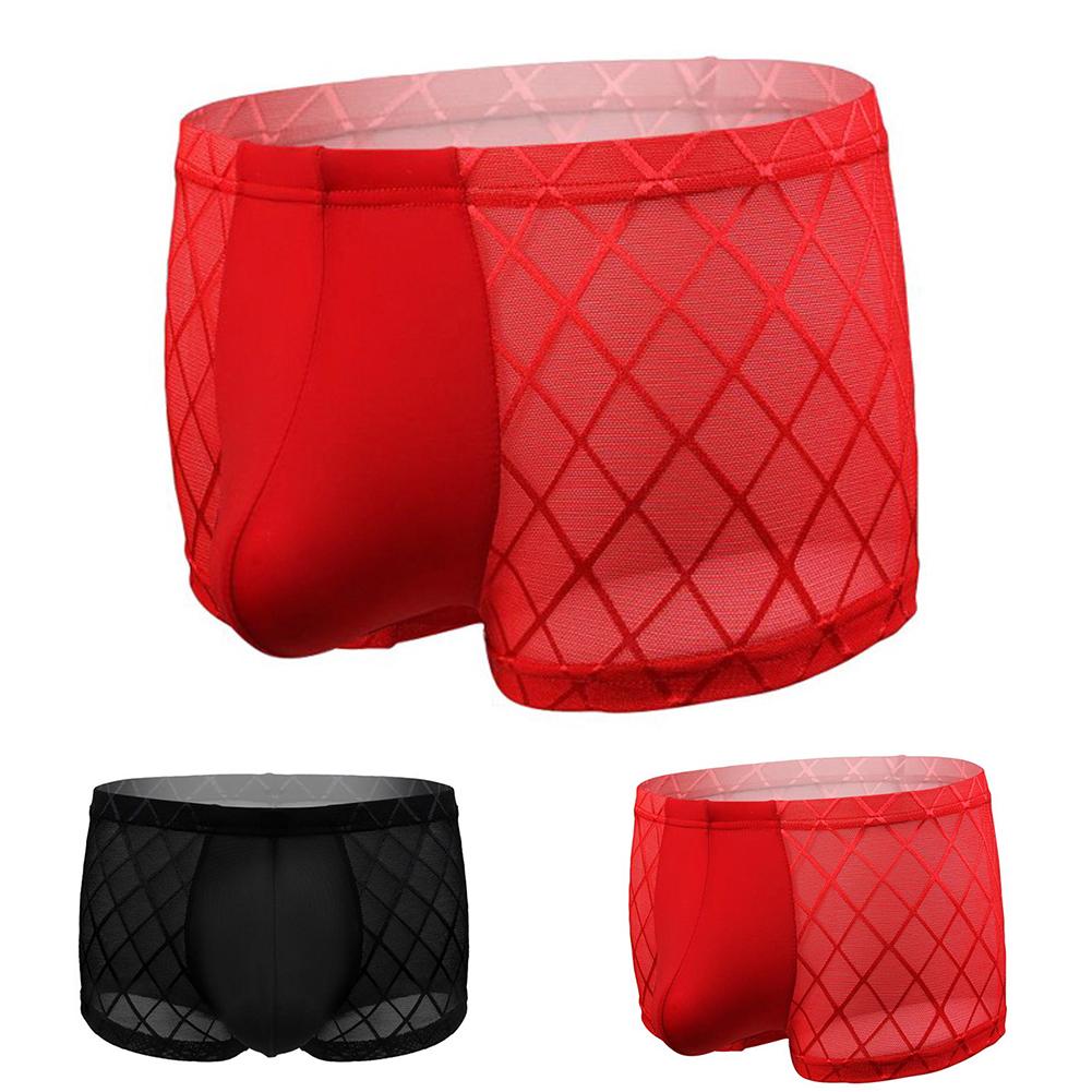 

Трусики Мужское нижнее белье Обычные сексуальные мягкие трусы-боксеры