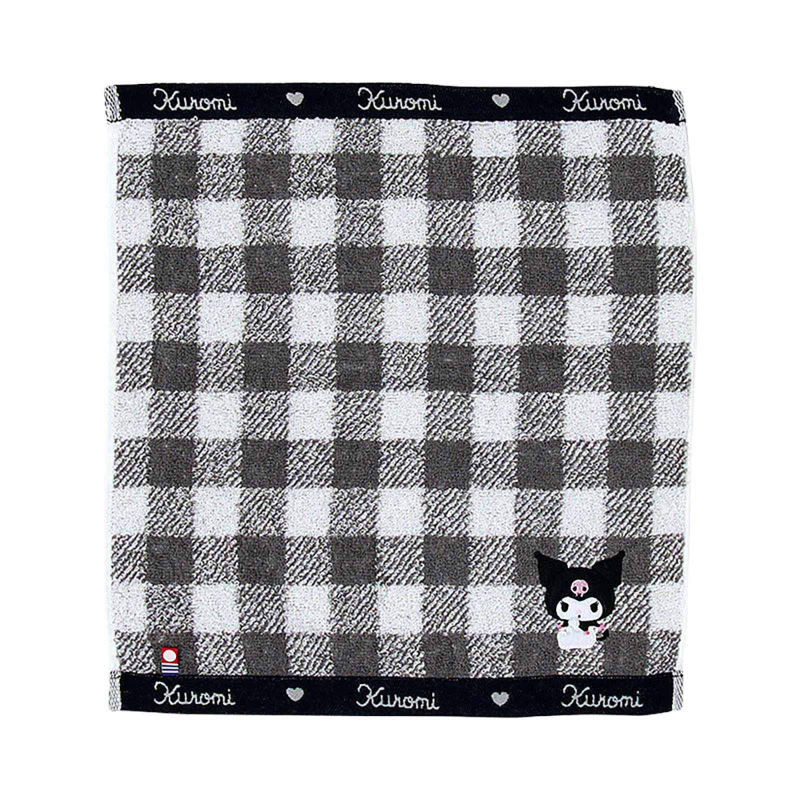 Sanrio Imabari Hand Kuromi Made in Gift Set Towel, design, 100% Cotton, Japan, (449725)
