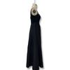 Women's Elegant Color Square Neck Sleeveless Fitted Waist Suspender Dress