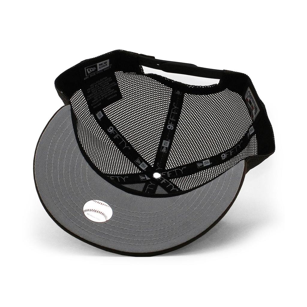 [New Era] Mesh Cap LP9FIFTY San Diego Padres MLB TRUCKER MESH CAP SAN DIEGO PADRES LOW PROFILE SNAPBACK SNAPBACK Hat 950 [Product]