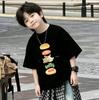 Childrens 100 Cotton TShirtTrendy and Luxurious Brand for Spring and SummerComfortable and Casual Sport ShortSleeved Shirt