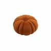 Pumpkin Stool Decorative Ottoman Cushioned for Bedroom