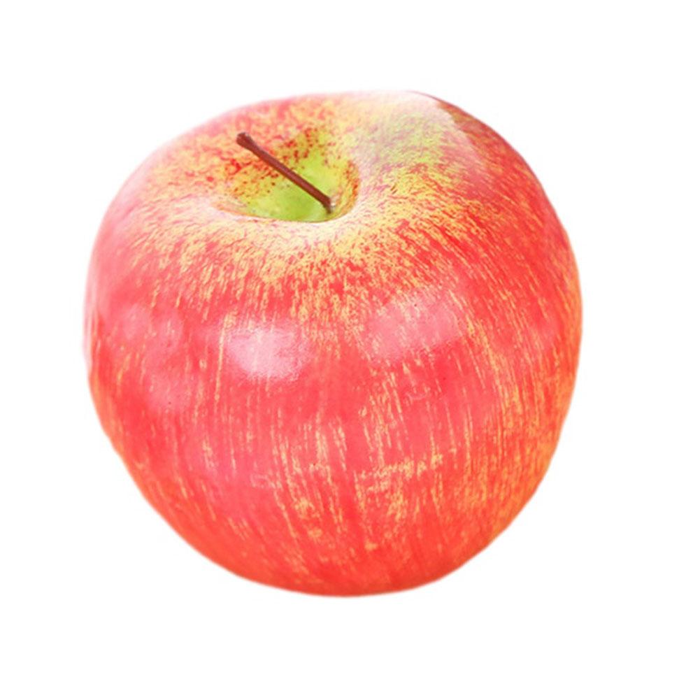 1pc Simulation Fruit Plastic Fake Lemon Peach Orange Pear Banana Artificial Fruits Home Decor Ornament Photography Props