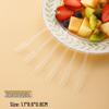 Fourchettes à fruits jetables en forme de cœur ZISIZ