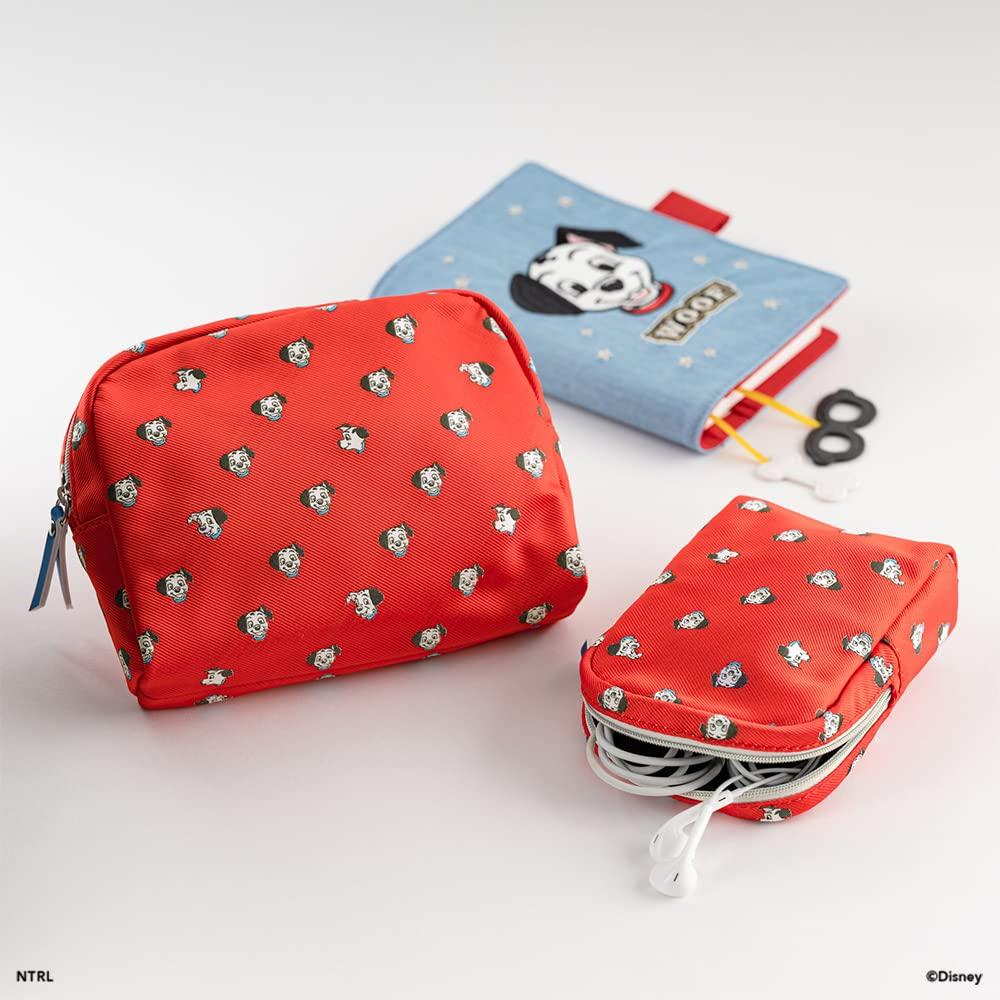 Hobonichi 2023 Tillbehör Disney 101 135 x 185 x 50 Dalmatians/Necessär (Yokonaga)