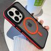 Luxury Magnetic Color Matte Translucent Armor Shockproof Case For iPhone 16 13 15 14 12 11 Pro Max Magsafe Wireless Charge Cover