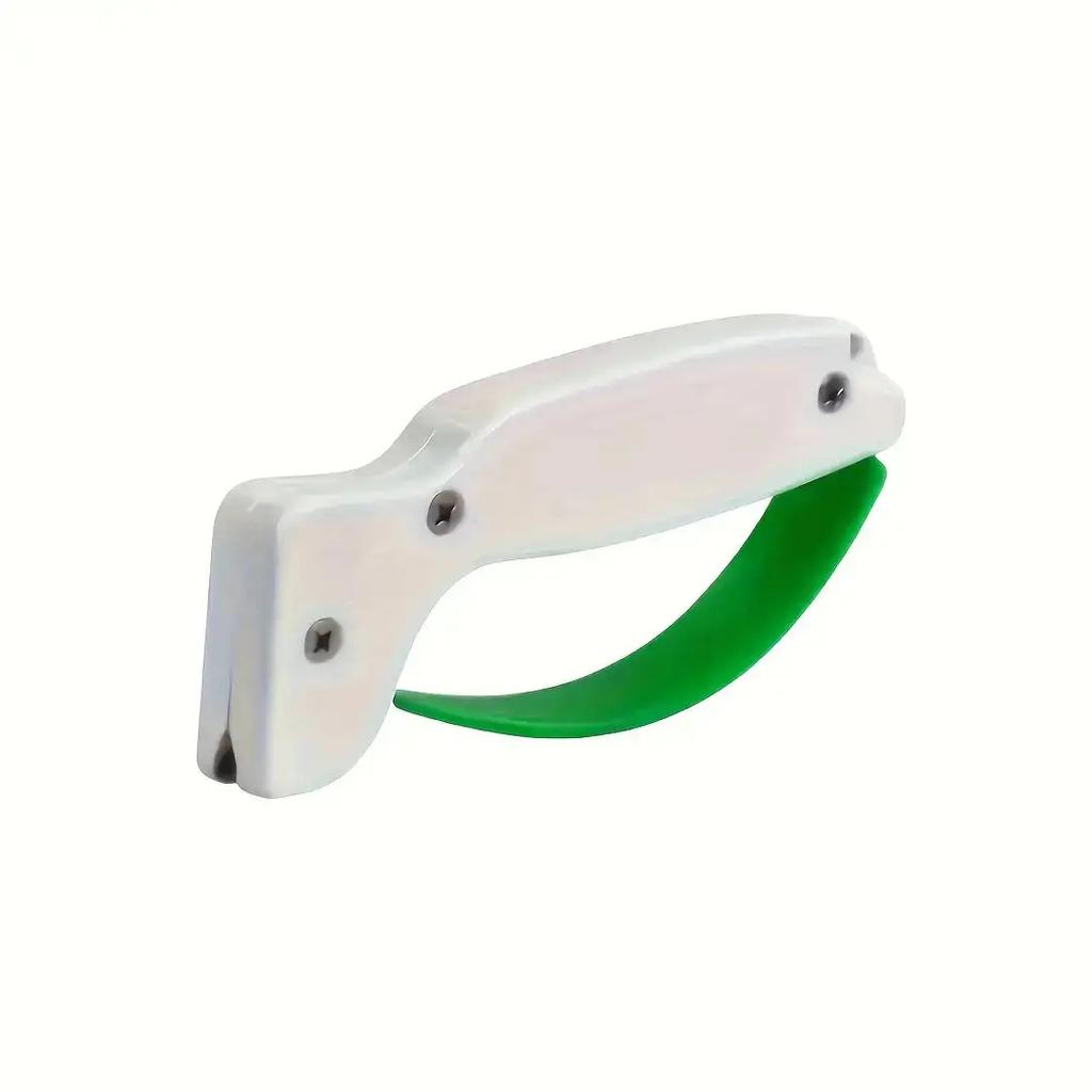 Portable PVC Knife Sharpener, Compact Manual Blade Sharpening Tool for Knives Axes, Outdoor Camping Gear