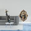 Elegant Resin Holder Artful Woman Shaped Tabletop Organizer with Vintage Photo Frame for Home Bar