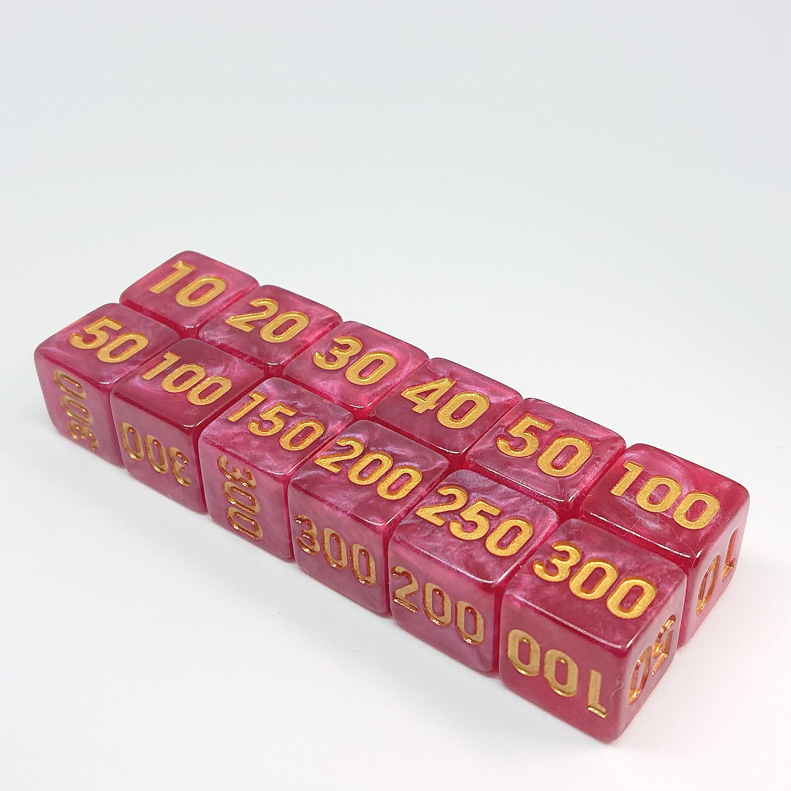 

МИНИ КУБЕР Горящий Красный Кубик 12 штук Совместимый с картами Покемон Заменитель счетчика урона