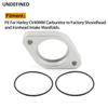 For Twin Cam CV 40MM Intake Manifold Carburetor Carb Adapter w/ ring fit Softail 1984-1987 Sportster 883 1100 XL XLH