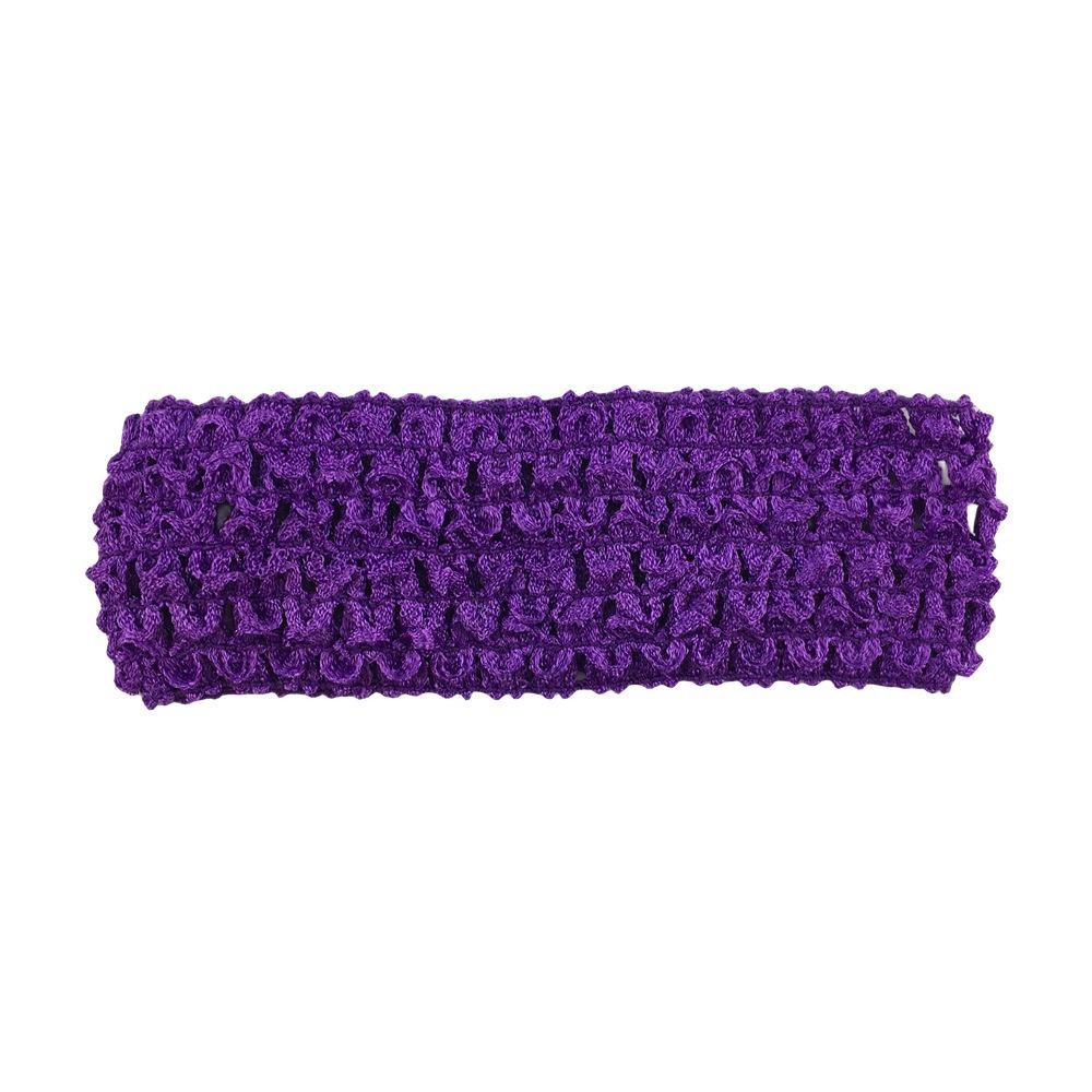Silk Knitted Elastic Headband 1.5Inch Crochet Headband Crochet Headband 39 Colors Optional