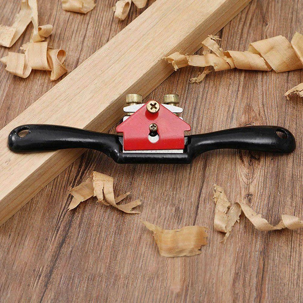 Adjustable Hand Planer Deburring Woodworking Planer 9 Inch Edge Spoke Planer Carpentry