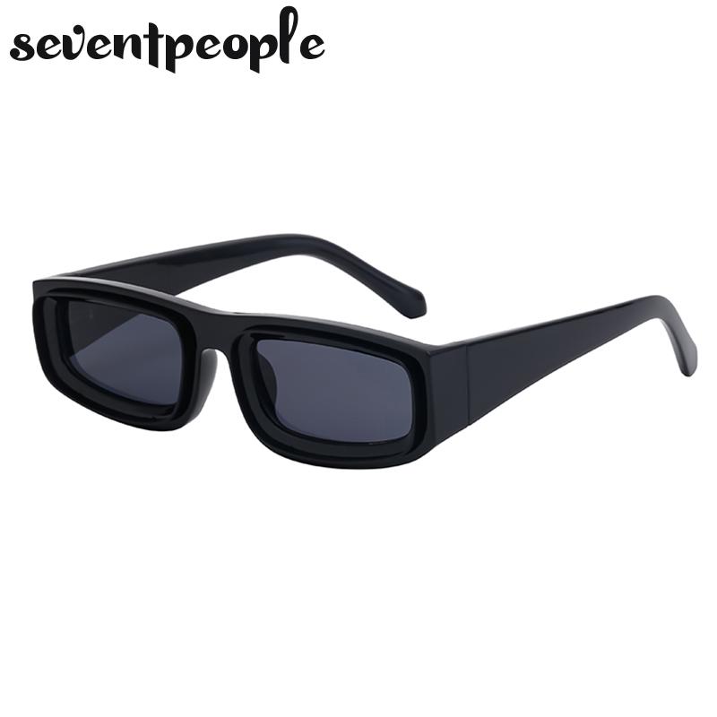 Small Frame Rectangle Sunglasses Women  Luxury Brand Designer Fashion Square Sun Glasses For Men Rectangular Shades Eyewear
