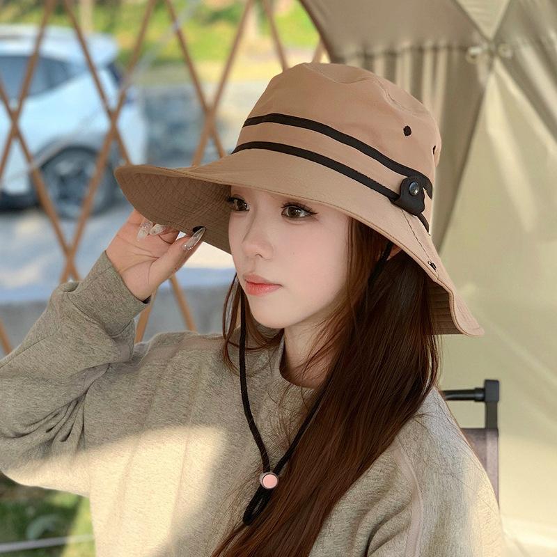 

Шляпы для женщин летом на открытом воздухе шляпа рыбака защита от солнца быстросохнущая шляпа для альпинизма дорожная шляпа для рыбалки мужская защита от ультрафиолета тренд M（56-58cm）