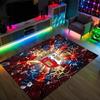 Braga FC Design Crystal Velvet Carpet Cozy Non?Slip Printed Rug For Bedroom Living Room Entrance