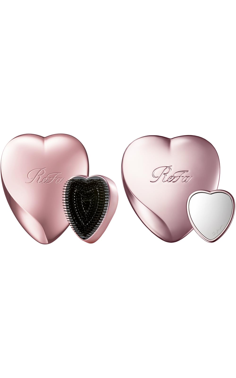 

ReFa HEART MIRROR (Rose Gold, Brush Set)