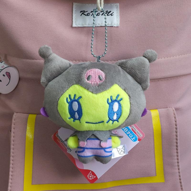 Tamagotchi Character Mametchi Mimitchi Kuchipatchi Mascot Keychain Pendants Gifts Toy Model Anime Figures Collect Ornaments