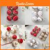 Modern Minimalist Christmas Tree Ornaments With Pvc Spheres For Festive Celebrations