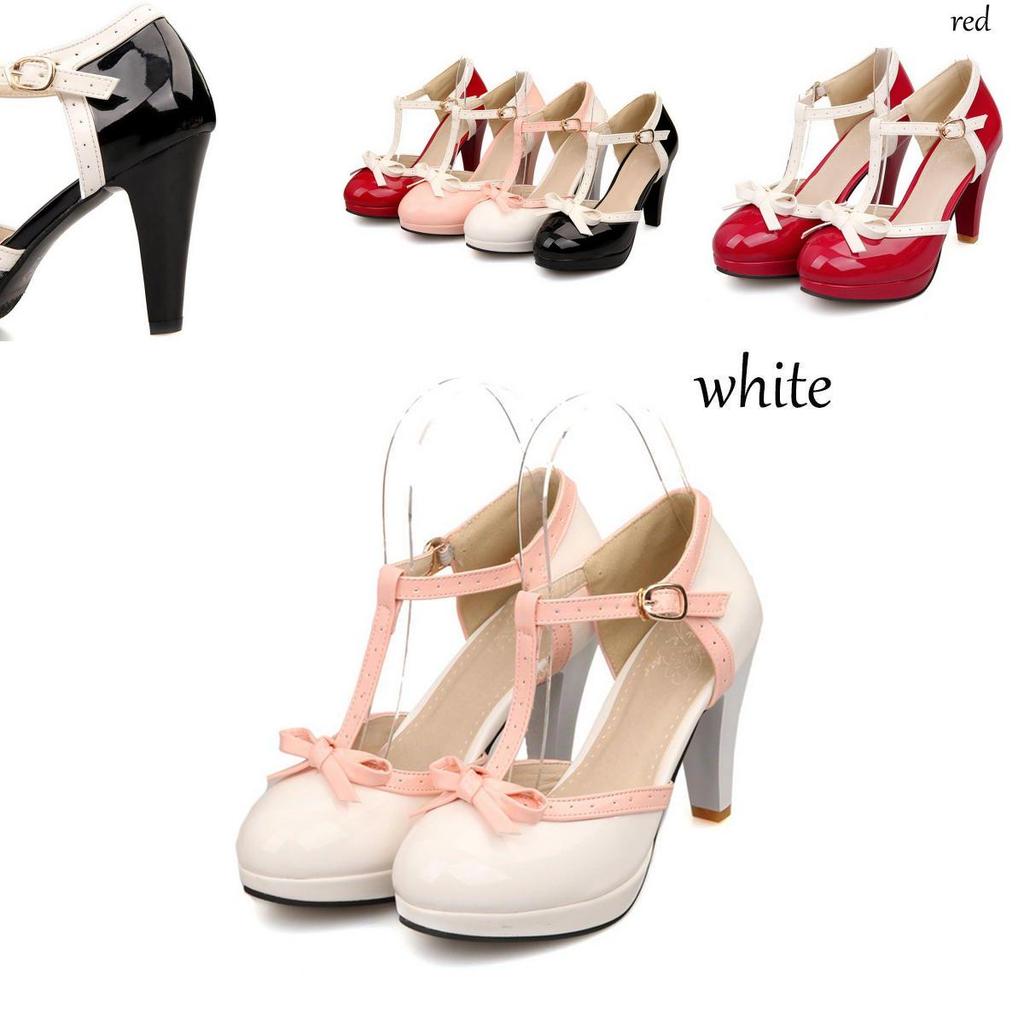 Stylish Women's Platform Sandals Featuring Round Toe And Durable Square Heels