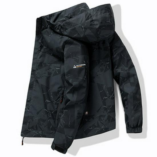 Men's Hooded Lightweight Warm Winter Down Jacket - Trendy Outerwear with White Duck Down