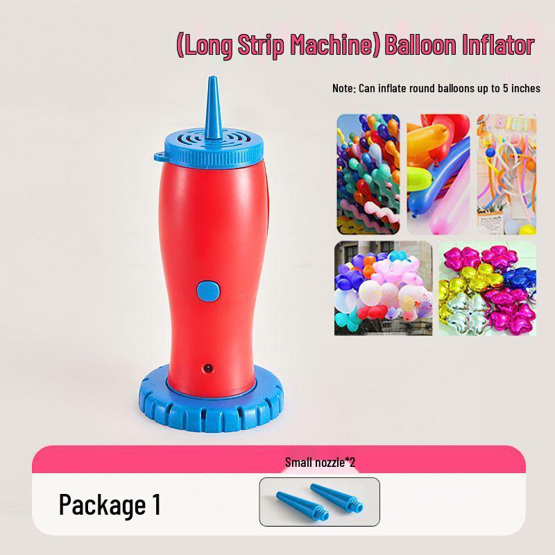 

Dual-Nozzle Electric Balloon Inflator Pump for Bobo Balloons