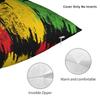 Solo Buone Vibrazioni Musicali Rastafari Rasta Giamaica Reggae Federe Federa Bob Marley per Divano Letto Soggiorno Copricuscino