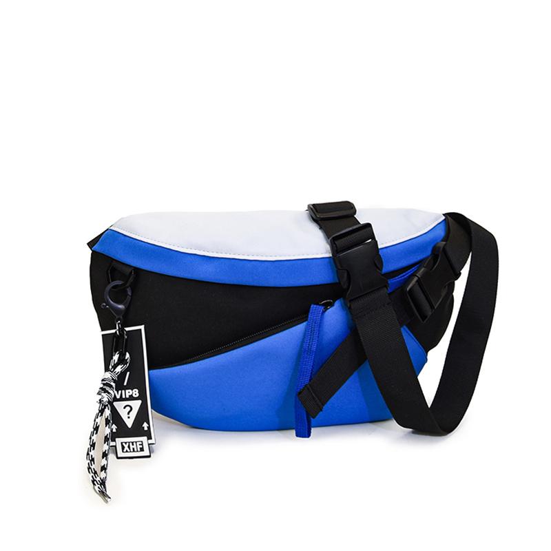 New Nylon Waist Bag Pack Purse Casual Large Phone Belt Chest Bag Pouch Women'S Travel Phone Bag Unisex Fanny Banana Bag