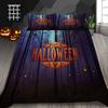 Halloween Decorative Quilt Cover Pillowcase Two Or Three-Piece Set Polyester 3D Digital Printing