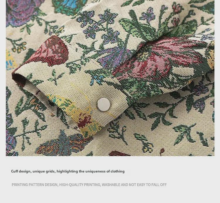 Ami Khaki Ethnic Oversize Butterfly Shirt – Unisex Style