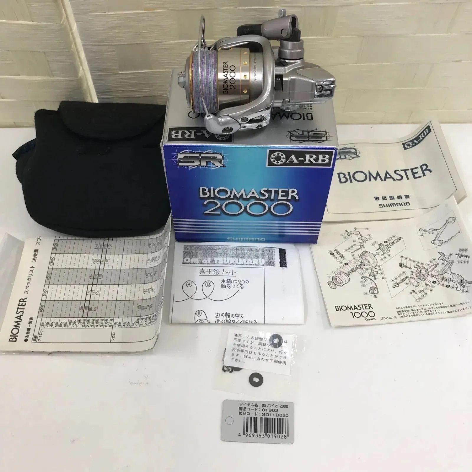 Used [Good condition] SIMANO Biomaster 2000 spinning reel collection