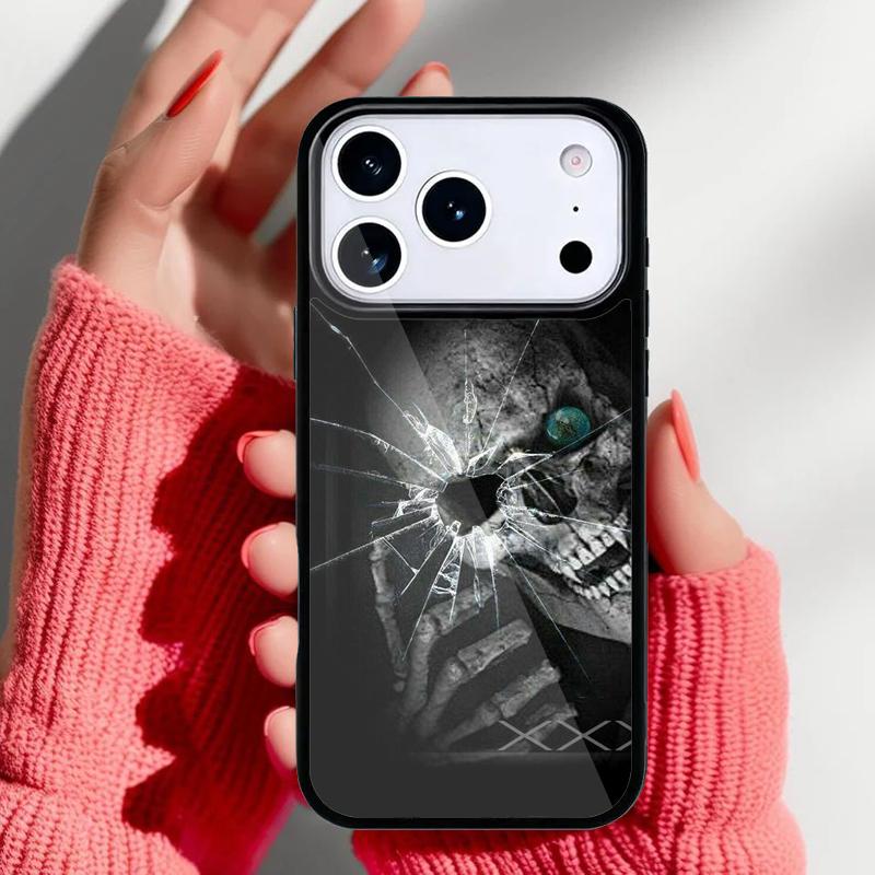 

Bullet Hole Phone Case for iPhone 17 16 15 14 13 Pro Max Back Cover for 12 11 Pro Coque iPhone 15 Pro