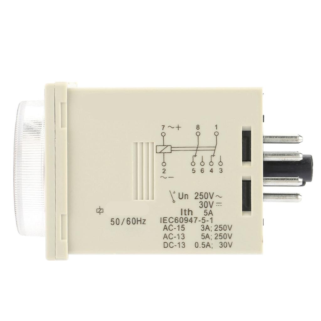 Delay Relay Delay Time Relay H3CRA8 Delay Timer Relay 1.2S300H Knob Control Time Relay 8Pin AC220V Time Relay Timer Relay