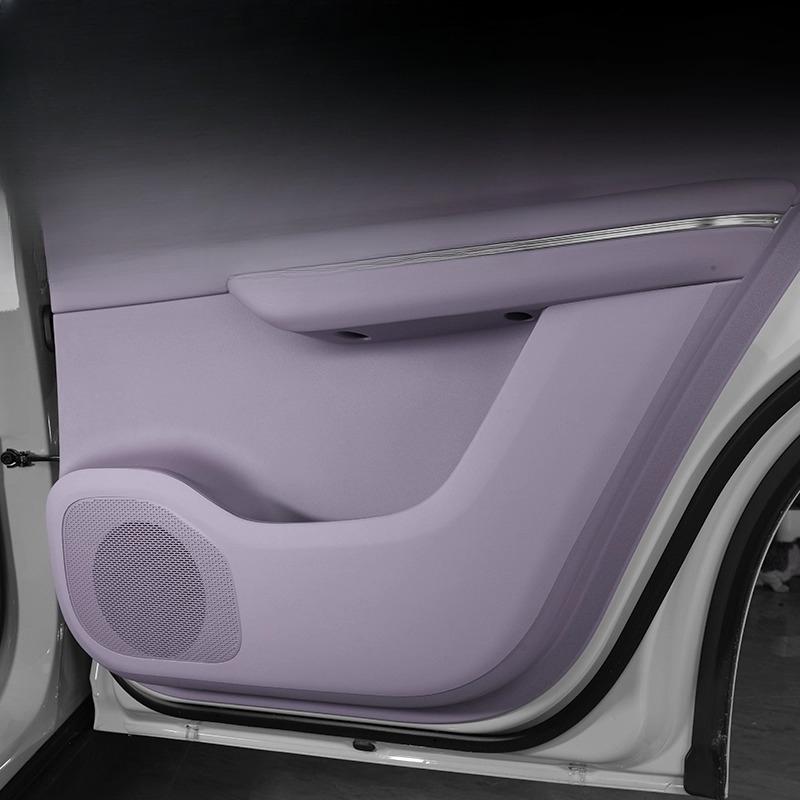 For Leapmotor C10/16 Door Anti-kick Pad Scratch-resistant and Wear-resistant Leather Protective Sticker Interior Modification