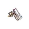 Temperaturschalter KDT 200 Einstellbarer Bimetallthermostat für Elektrogeräte wie Elektroheizungen, Öfen und Reiskocher
