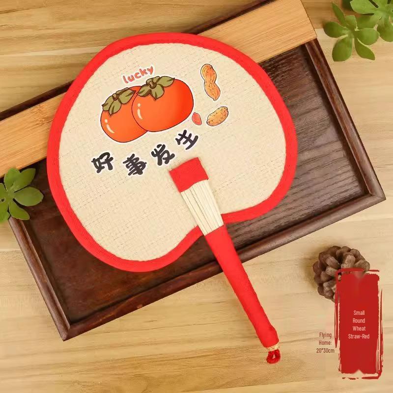 

Плетеный вручную веер из банановых листьев для детей и младенцев - отпугиватель комаров