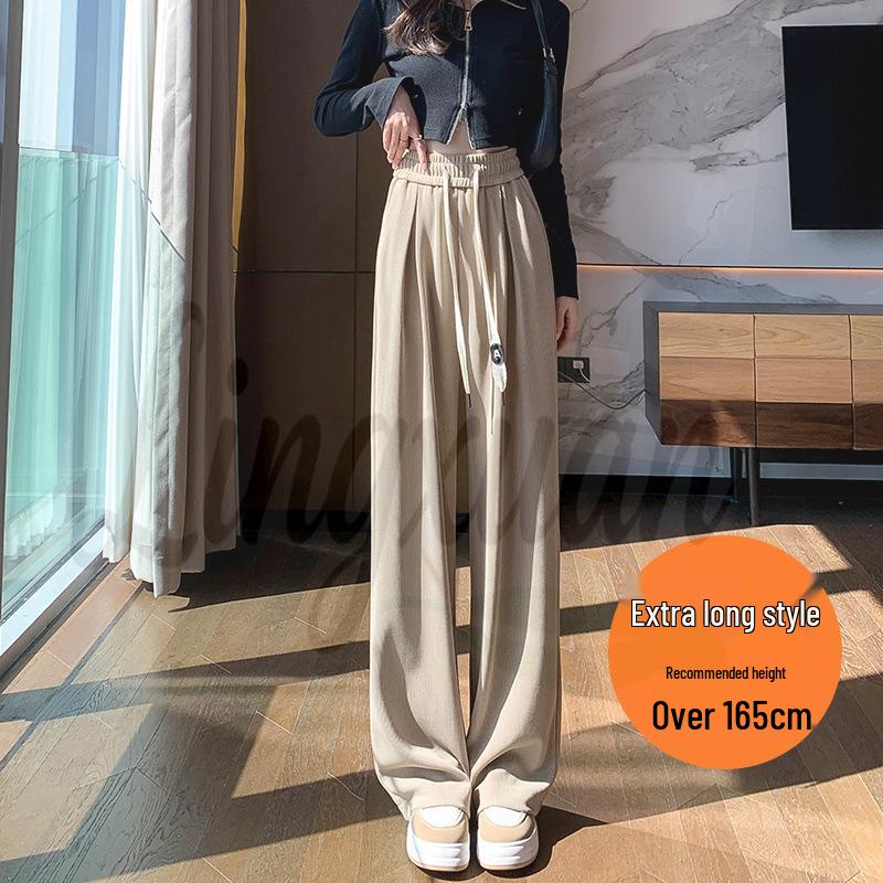 

Off-White High-Waisted Wide-Leg Knitted Pants for Women - Spring/Autumn 2026 Collection X-Large